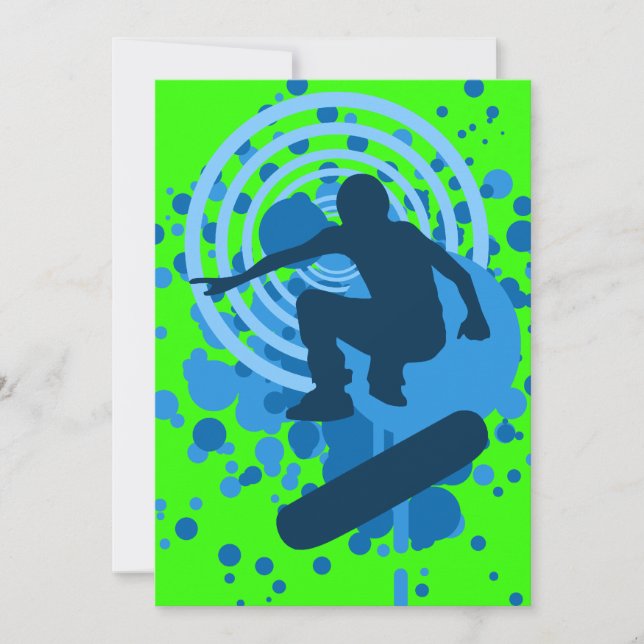 skateboard hi-fi bubbels (Voorkant)