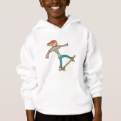 Skateboard Hoodie (Voorkant)