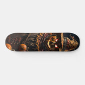 Skateboard Horroroso fantasma calabaza (Horizontaal)