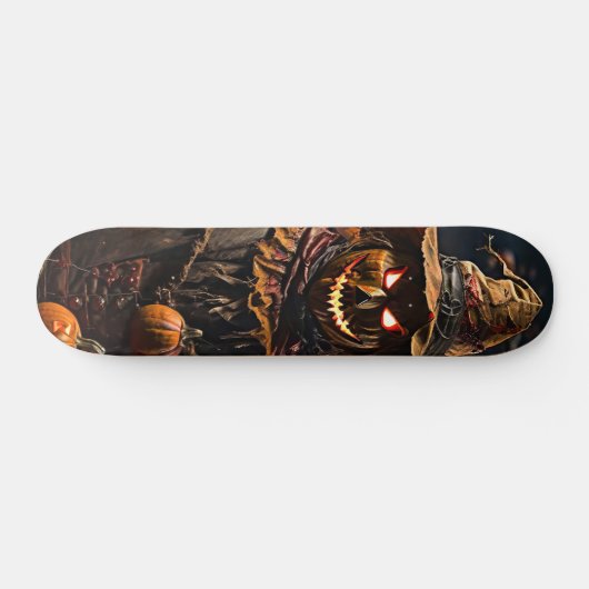 Skateboard Horroroso fantasma calabaza (Horizontaal)