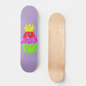Skateboard Hoy es un buen día (Voorkant)