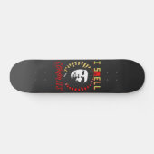 skateboard "I SMELL COMMIES" (Horizontaal)