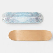 Skateboard Illustratie met Shadow People. (Horizontaal)