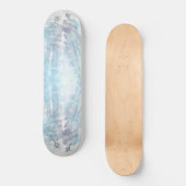 Skateboard Illustratie met Shadow People. (Voorkant)