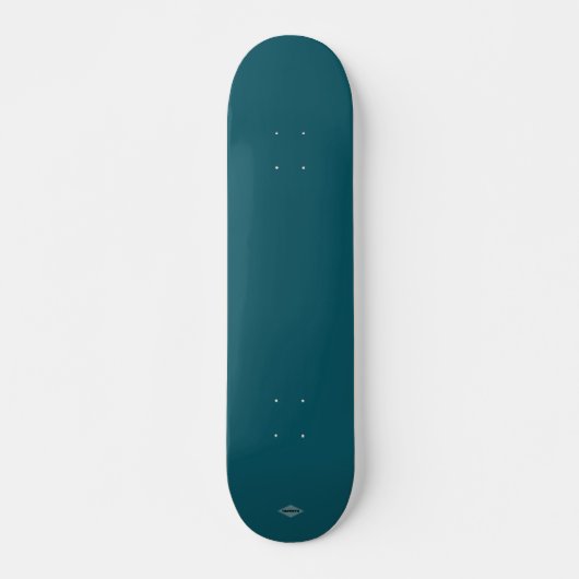 Skateboard in Blauwgroen Green HAMbWG (Voorkant)