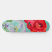 Skateboard JAPANESE FLOWERS STARS KANJI LIVE (Horizontaal)