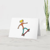 Skateboard Kaart (Voorkant)