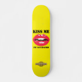 skateboard "KISS ME" (Voorkant)