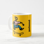 skateboard koffiekop koffiemok (Voorkant links)