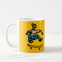 skateboard koffiekop