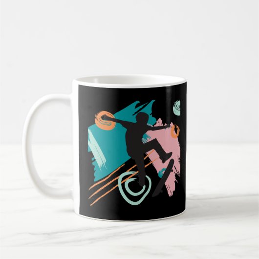 Skateboard Koffiemok (Links)