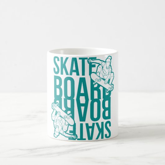 skateboard  koffiemok (Center)