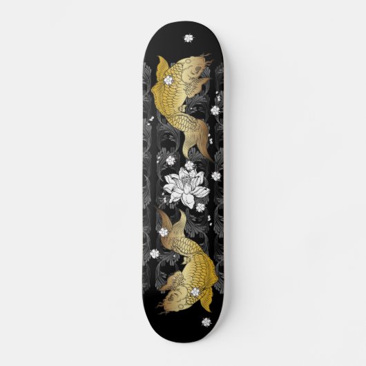 Skateboard Koi Gold (Voorkant)