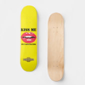 skateboard "KUS ME" (Voorkant)
