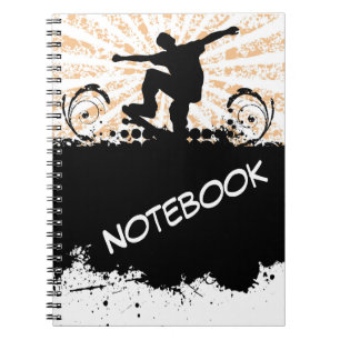 Skateboard-laptop Notitieboek