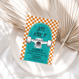 Skateboard Laten we het 's avonds doden Kaart