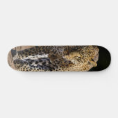 Skateboard Leopardo peligroso depredador (Horizontaal)