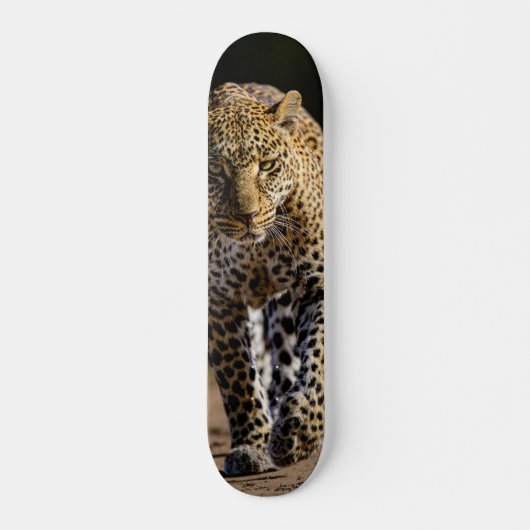 Skateboard Leopardo peligroso depredador (Voorkant)