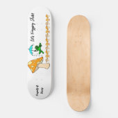 Skateboard Let's Frogging Schaats paddenstoel (Voorkant)