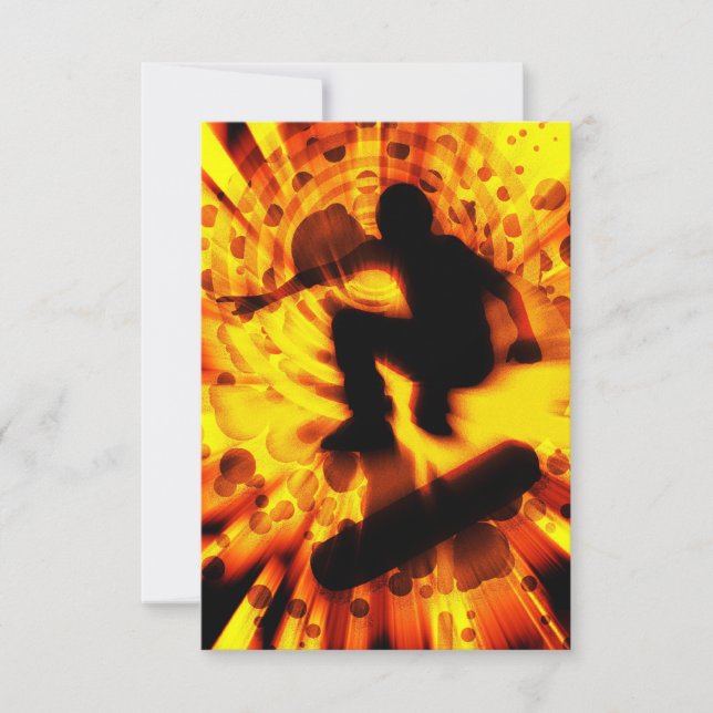 skateboard licht explosie (Voorkant)
