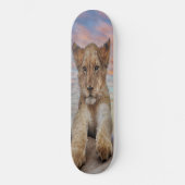 Skateboard LION CUB SUNSET (Voorkant)