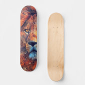 Skateboard lion #lion #skateboard (Voorkant)