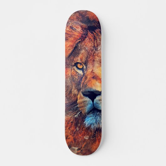 Skateboard lion #lion #skateboard (Voorkant)