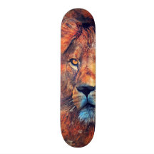 Skateboard lion #lion #skateboard