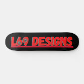 skateboard "LOGO L69 design" (Horizontaal)