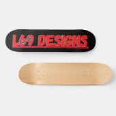 skateboard "LOGO L69 design" (Horizontaal)