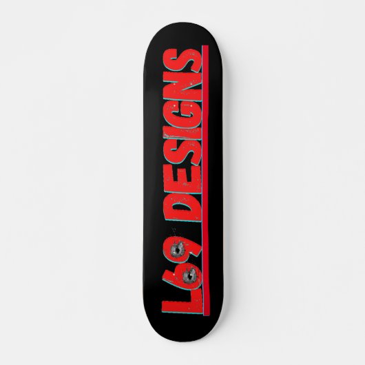 skateboard "LOGO L69 design" (Voorkant)