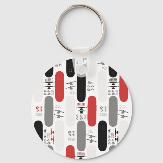 Skateboard Madness (GRB) Sleutelhanger (Voorkant)