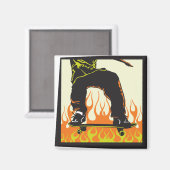 Skateboard Magneet (Voorkant / Achterkant)