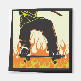 Skateboard Magneet