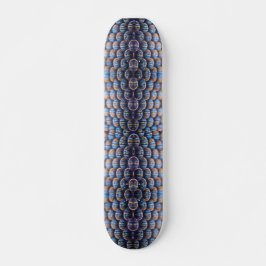 Skateboard met Abstract Honeycomb-Afbeelding