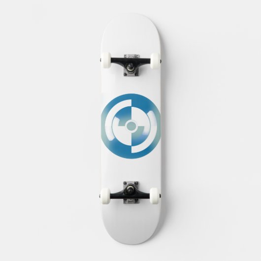 Skateboard met Abstracte cirkels (Voorkant)