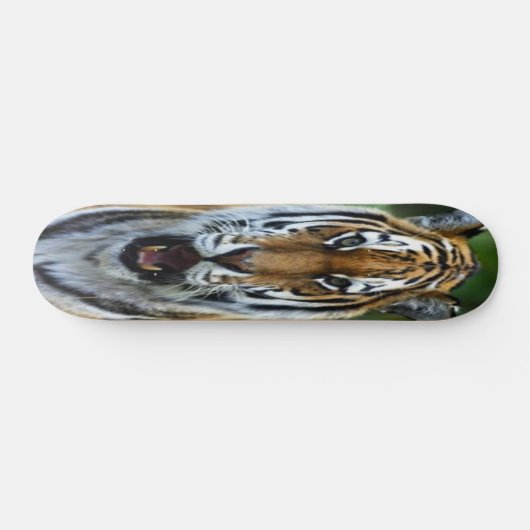 Skateboard met afbeelding van het tijgergezicht (Horizontaal)