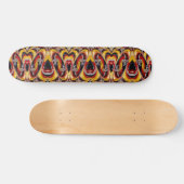 Skateboard met Belgische kleuren Design (Horizontaal)