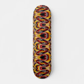 Skateboard met Belgische kleuren Design (Voorkant)