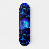 Skateboard met blauw (Voorkant)