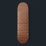 Skateboard met bouwstenen wandontwerp<br><div class="desc">Brick Wall Skateboard</div>