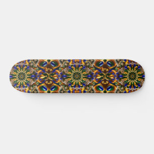Skateboard met Brazilië Kleuren Design