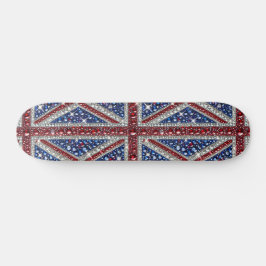 Skateboard met Britse kleuren Design