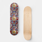 Skateboard met Colombiaanse kleuren Design (Voorkant)