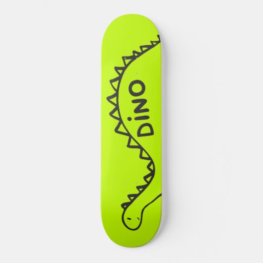Skateboard met dinosauriërs. (Voorkant)