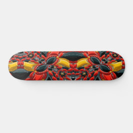Skateboard met Duitsland Kleuren Design