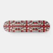 Skateboard met Engelse Rozen Design (Horizontaal)