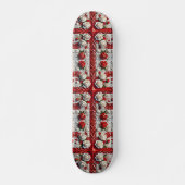 Skateboard met Engelse Rozen Design (Voorkant)
