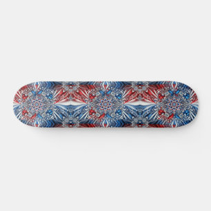 Skateboard met Franse kleuren Design