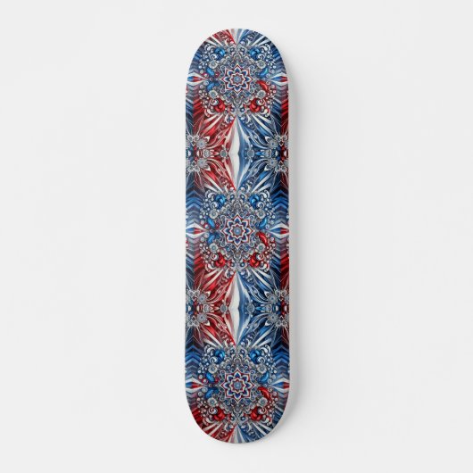 Skateboard met Franse kleuren Design (Voorkant)